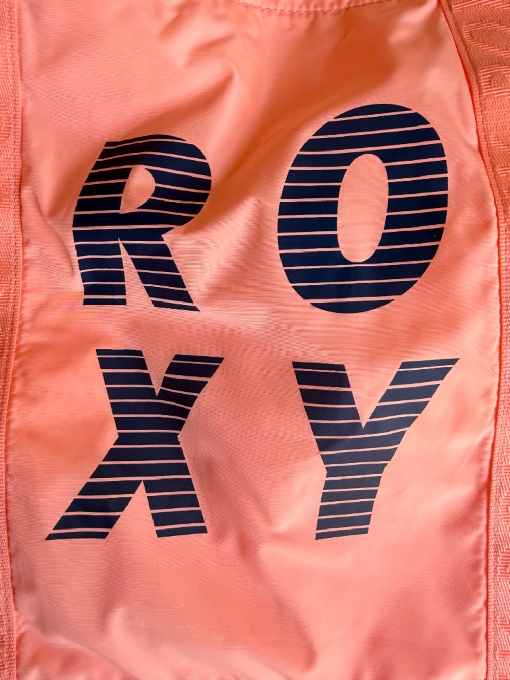 Roxy Lightweight Peach Tote - Picture 4 of 13